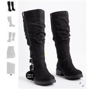 Torrid CHUNKY KNEE BOOT (WW) & Extra Wide Calf